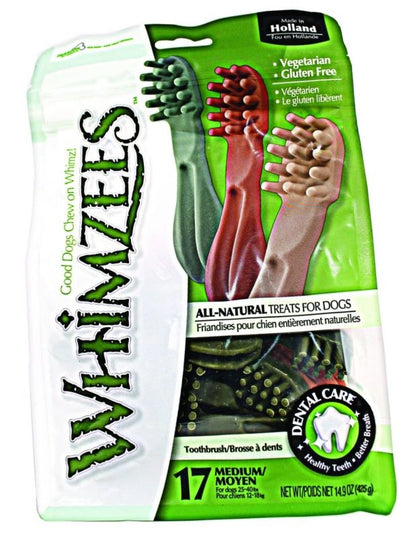 Whimzees Toothbrush Star Dental Dog Chew