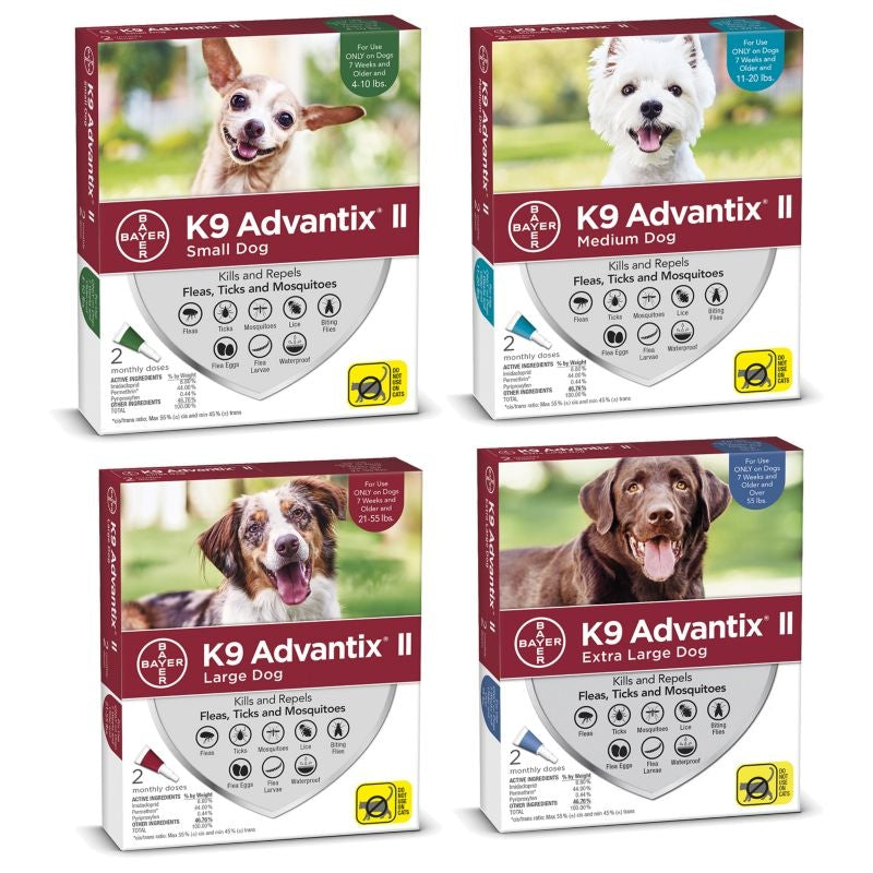 K9 Advantix II for Dogs 2-Month Supply