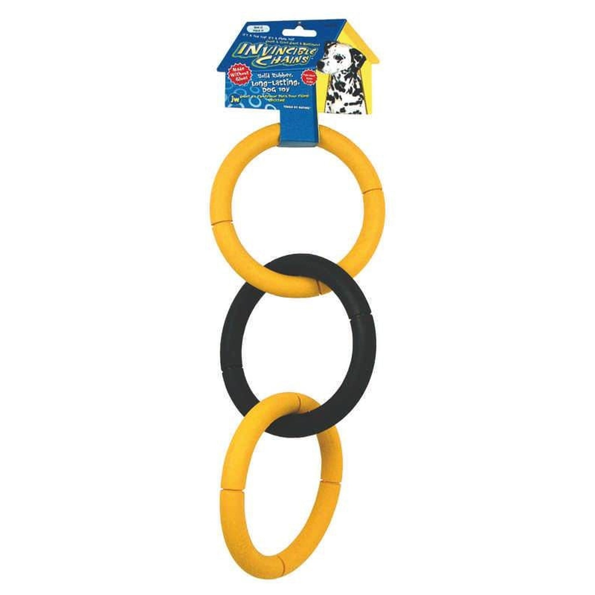 JW Pet Invincible Triple Chains Dog Toy