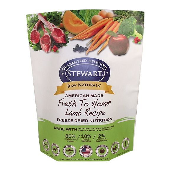 Stewart Raw Naturals Freeze Dried Food 12oz Lamb