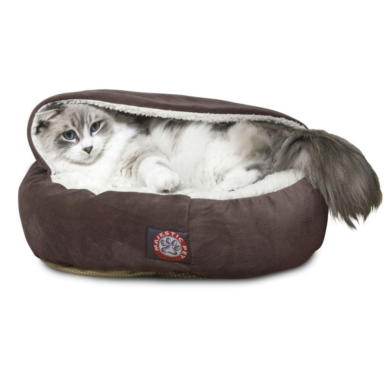 Majestic Pet 18in Chocolate Suede Canopy