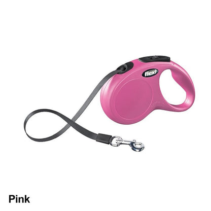 Flexi Classic Tape Extendable Dog Leash 10ft Red