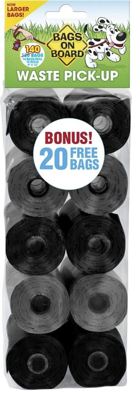 Bags on Board Colored Pick-Up Bags 140ct