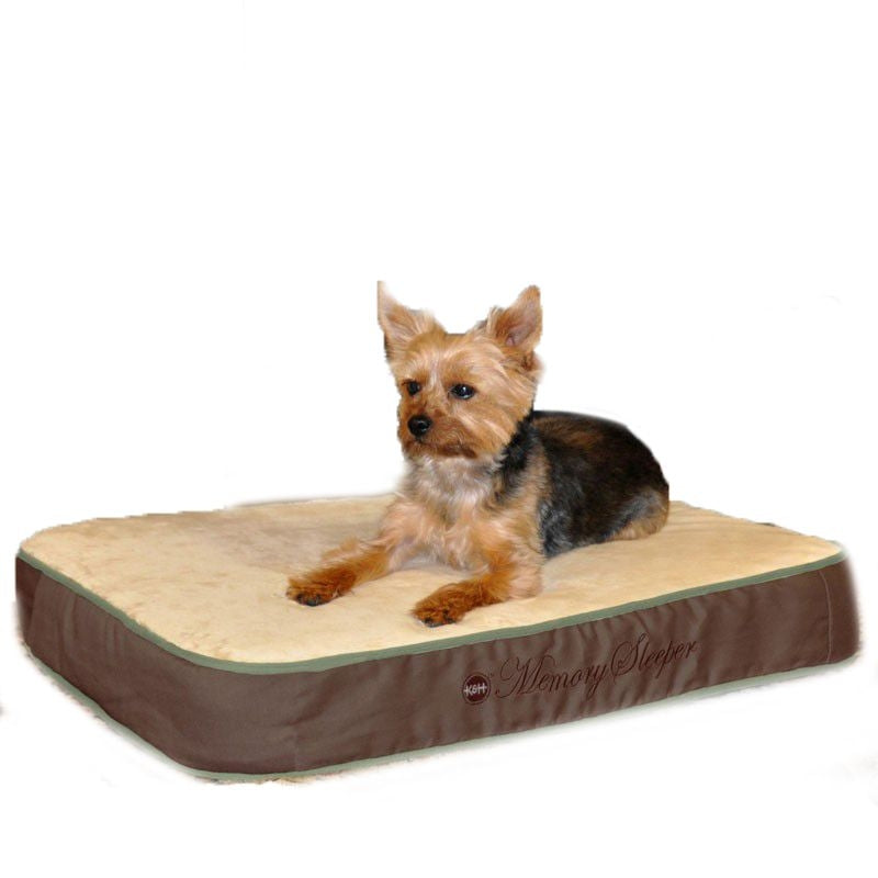 KH Mfg Memory Foam Sleeper Mocha Dog Bed