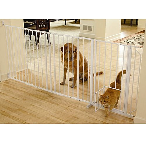 Extra Tall Maxi Gate with Pet Door