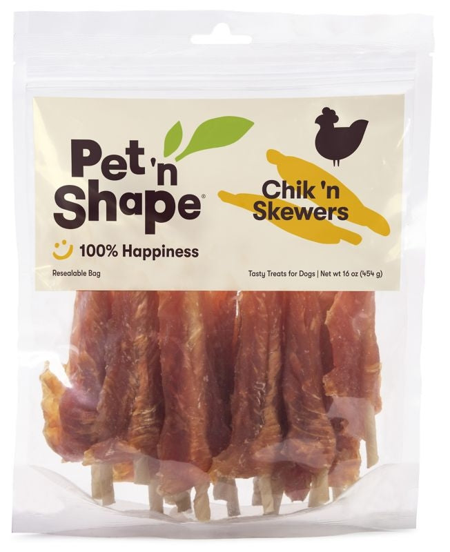 Pet n Shape Chik n Skewers Dog Treat