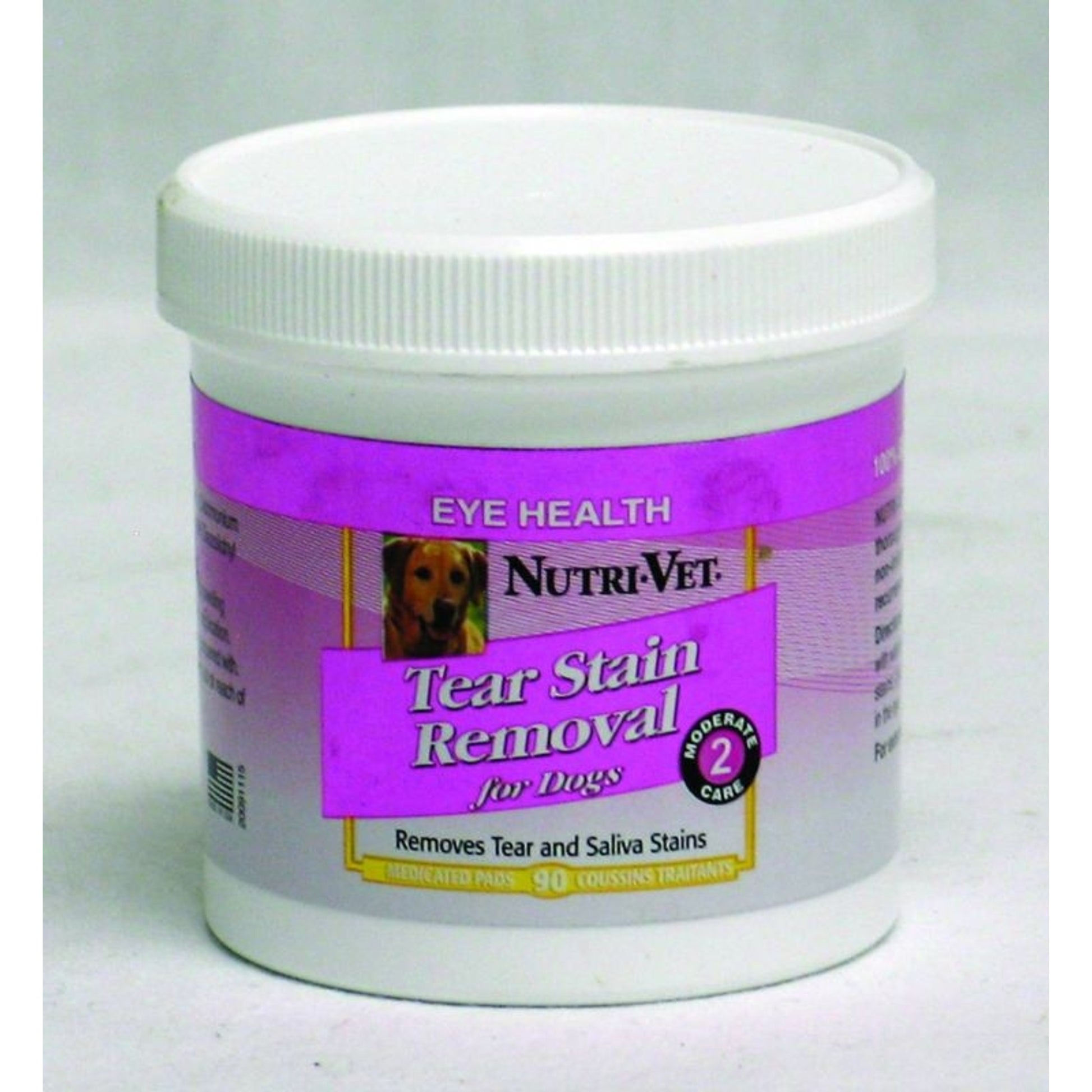 Nutri-Vet Tear Stain Removal Medicated Pads