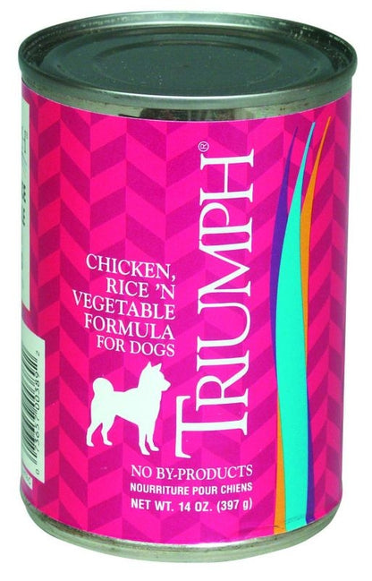 Triumph Canned Dog Food-Chick Rice Veg 5.5oz
