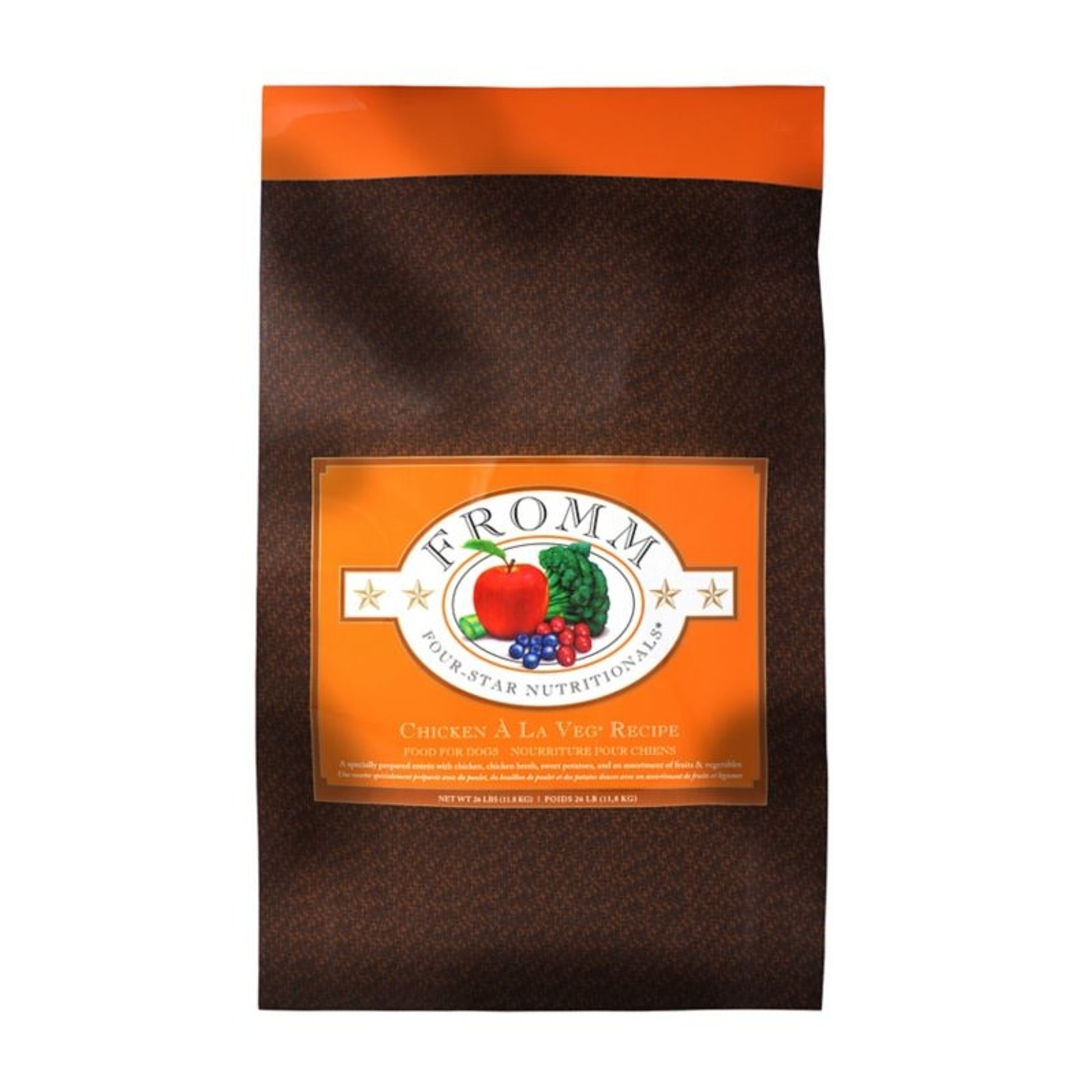 Fromm 4-Star Chicken A La Veg Dry Dog Food
