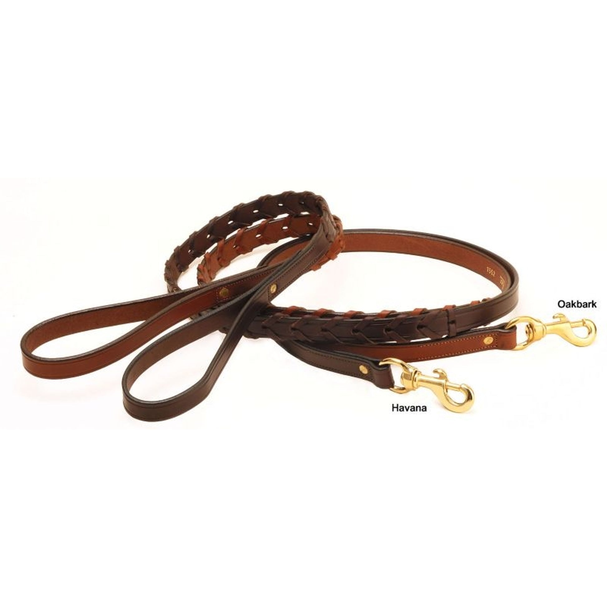 Tory Leather Laced Dog Leash