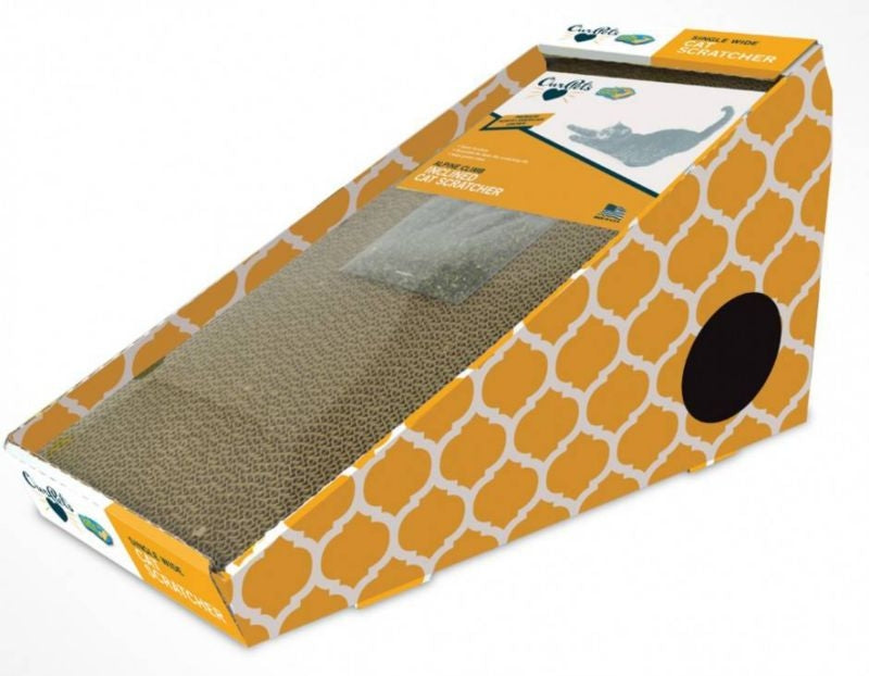 Cosmic Catnip Alpine Cardboard Cat Scratcher
