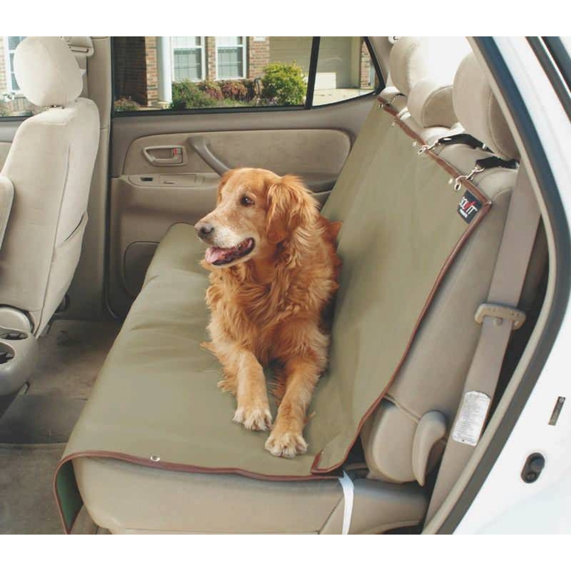 Solvit Waterproof Sta-Put Bench Pet Seat Cover