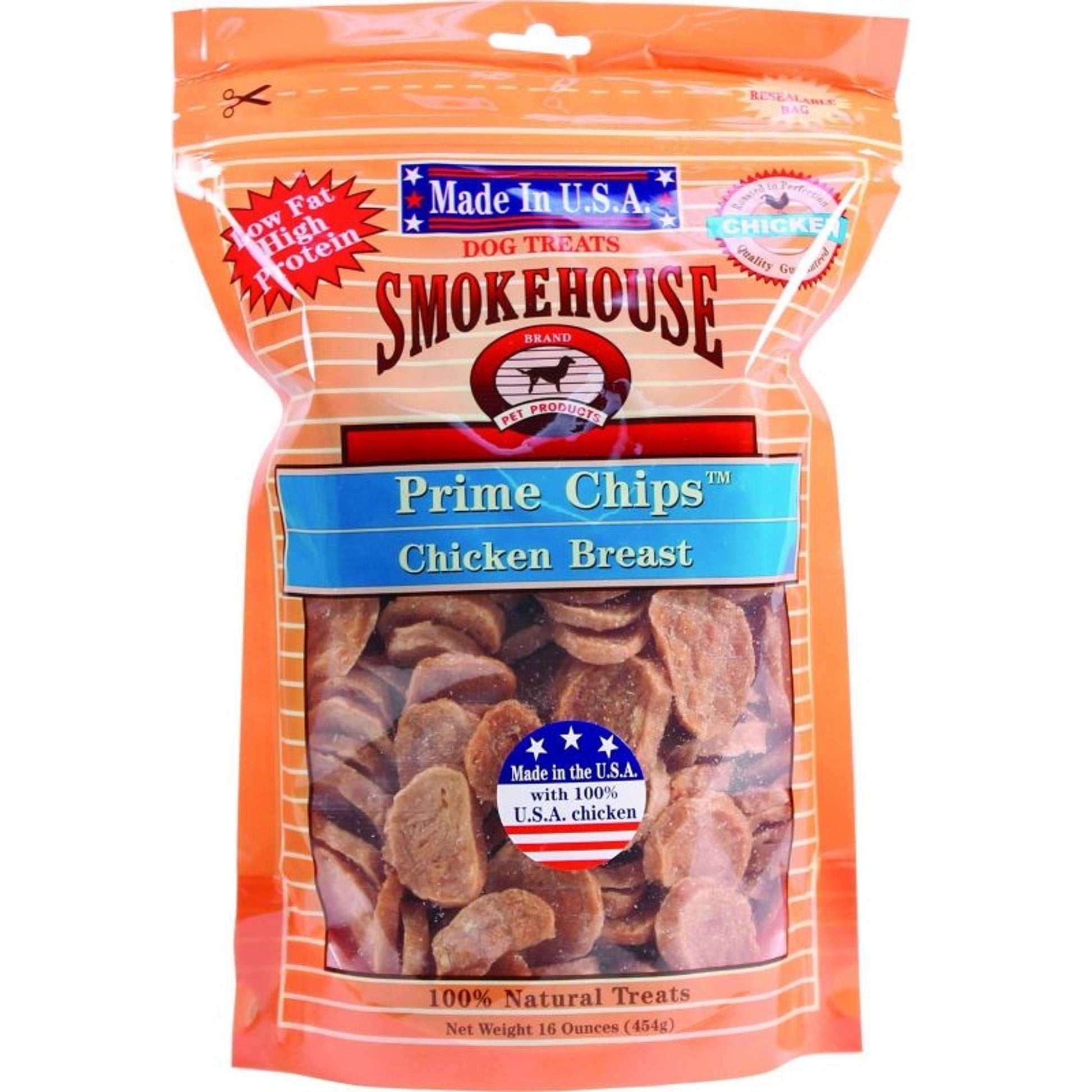Smokehouse USA Prime Chips Chicken Dog Treat