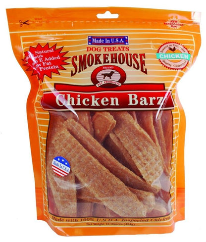 Smokehouse USA Prime Chicken Barz Dog Treat