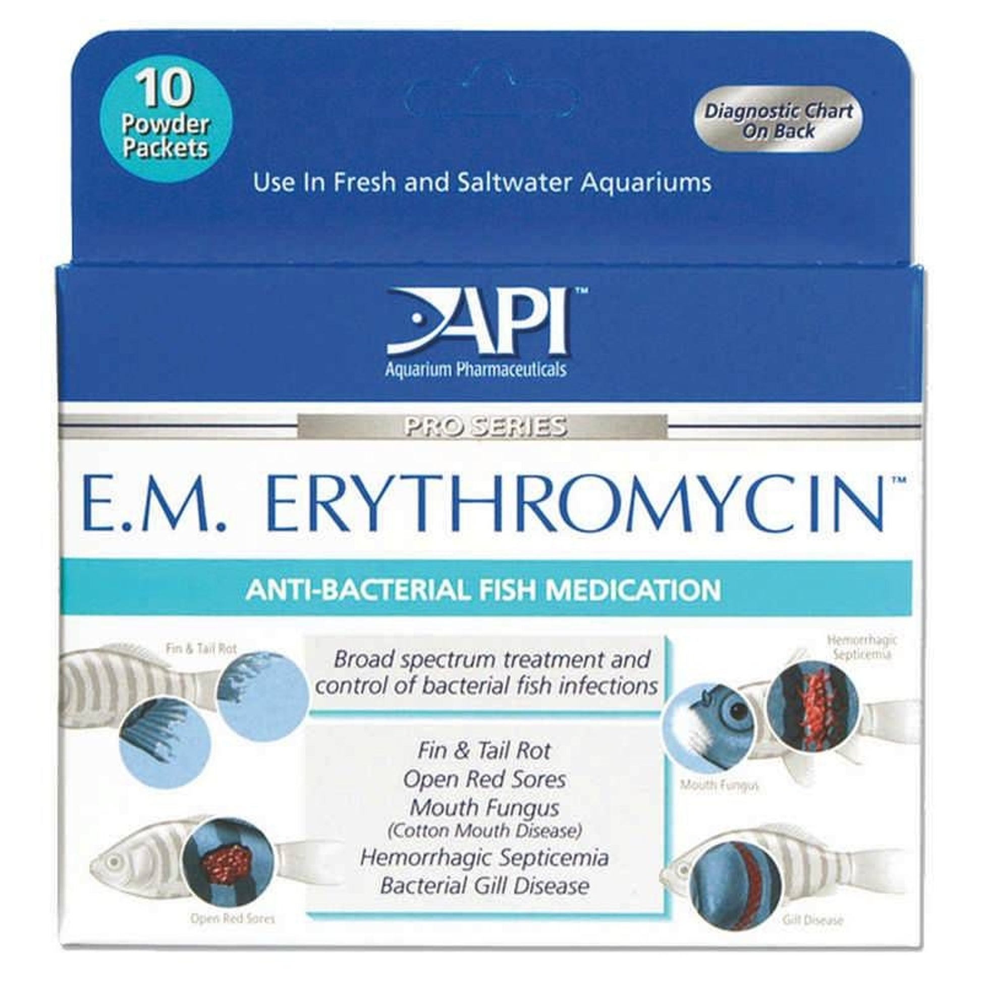 Api Medication Box API E.M. Erythromycin Medication Powder Packets– KVSupply