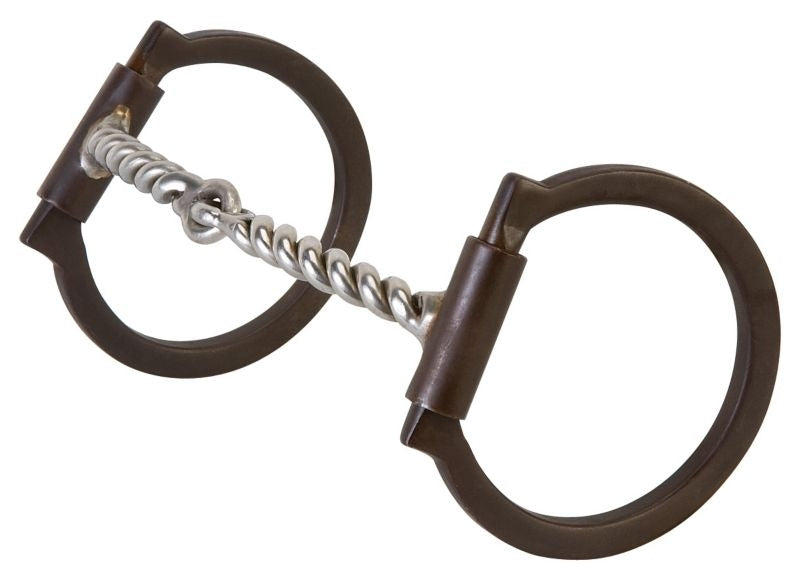 Weaver Stacy Westfall Twisted Snaffle D-Ring Bit