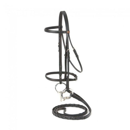 Raised Snaffle Bridle