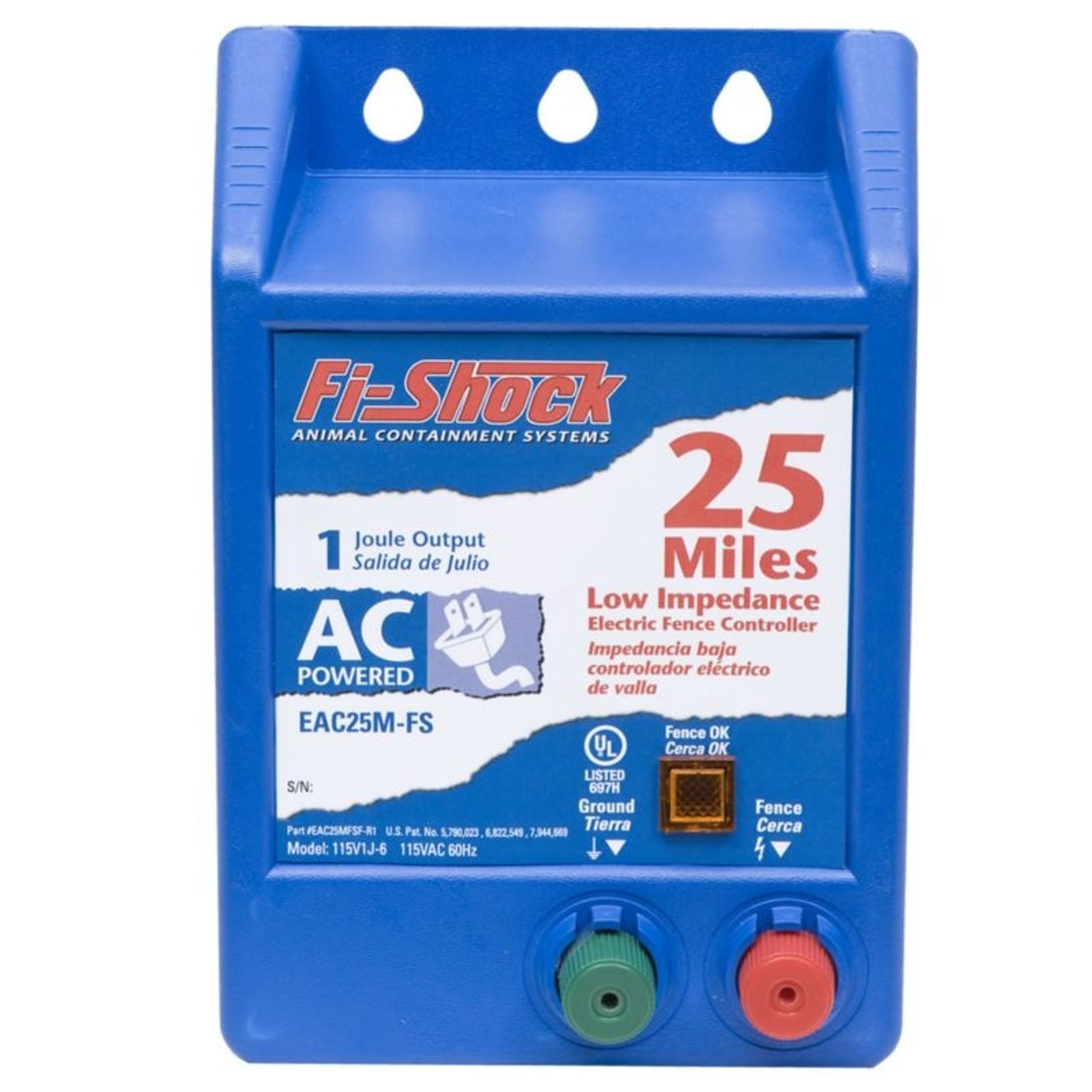 Fi-Shock 25 Mile AC Powered Charger 1 Joule
