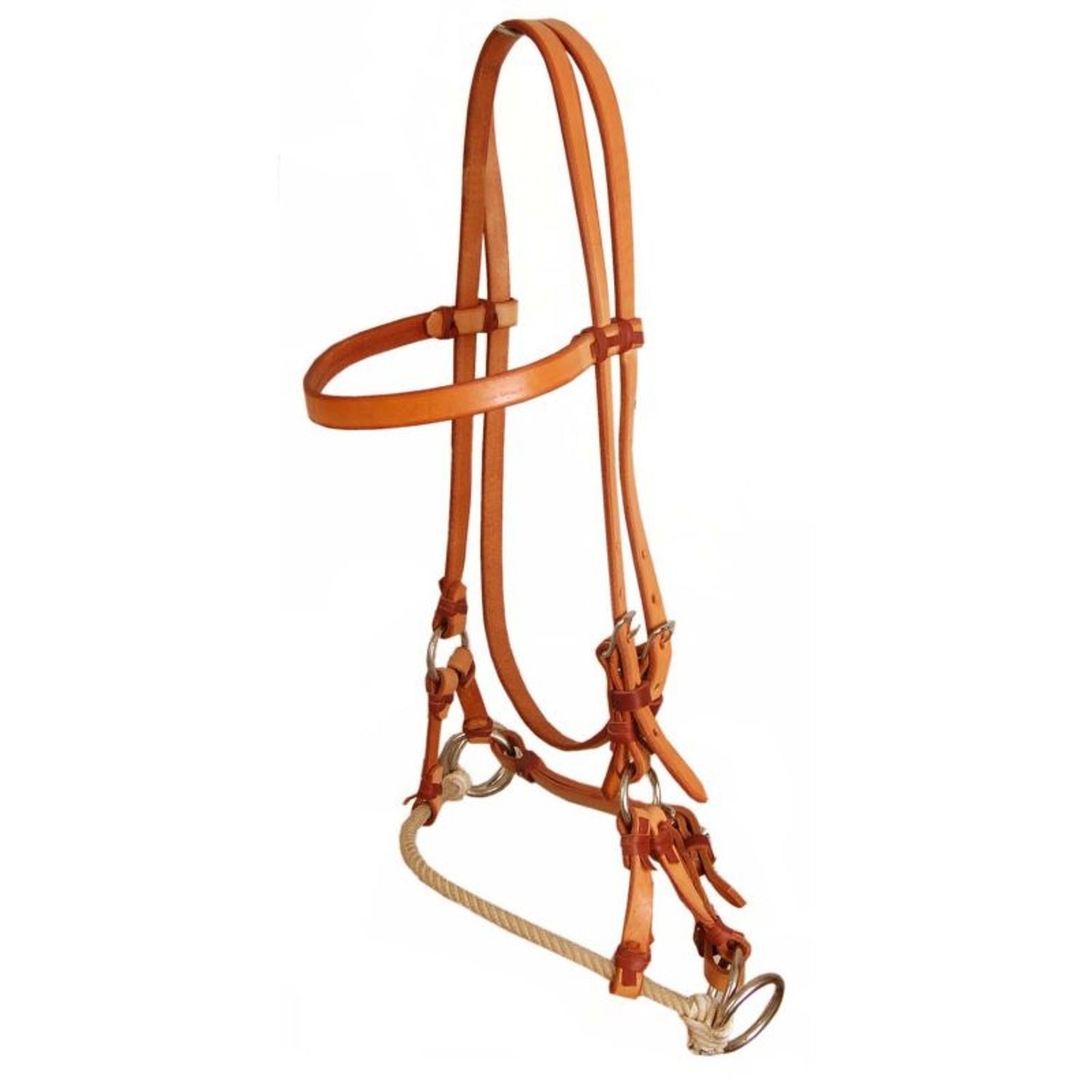 Side Pull Bit American Saddlery Single Rope Side Pull with o Bit– KVSupply