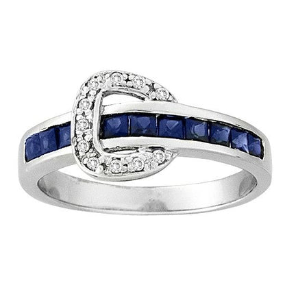 Kelly Herd Channel Buckle Ring