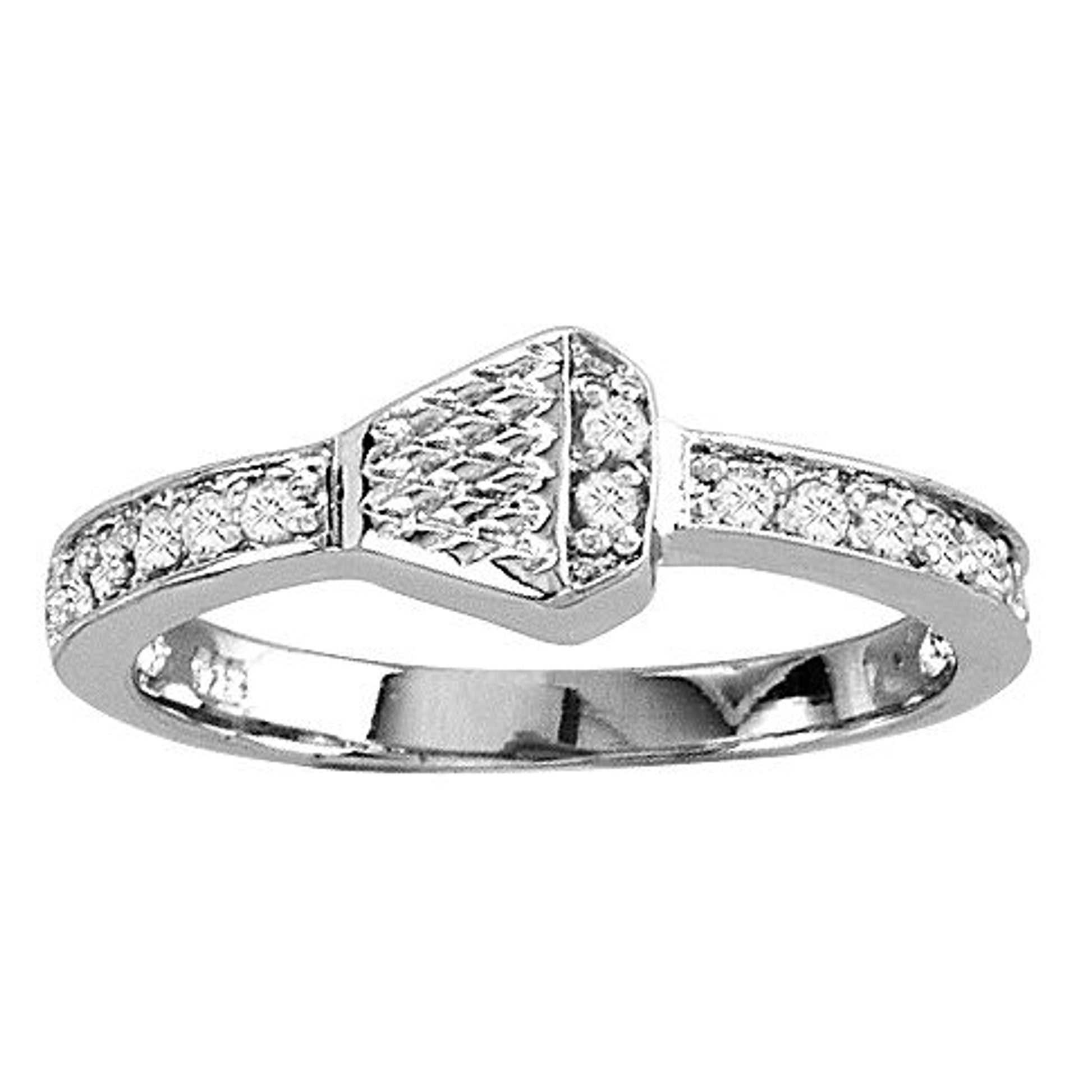 Kelly Herd Pave Nail Ring