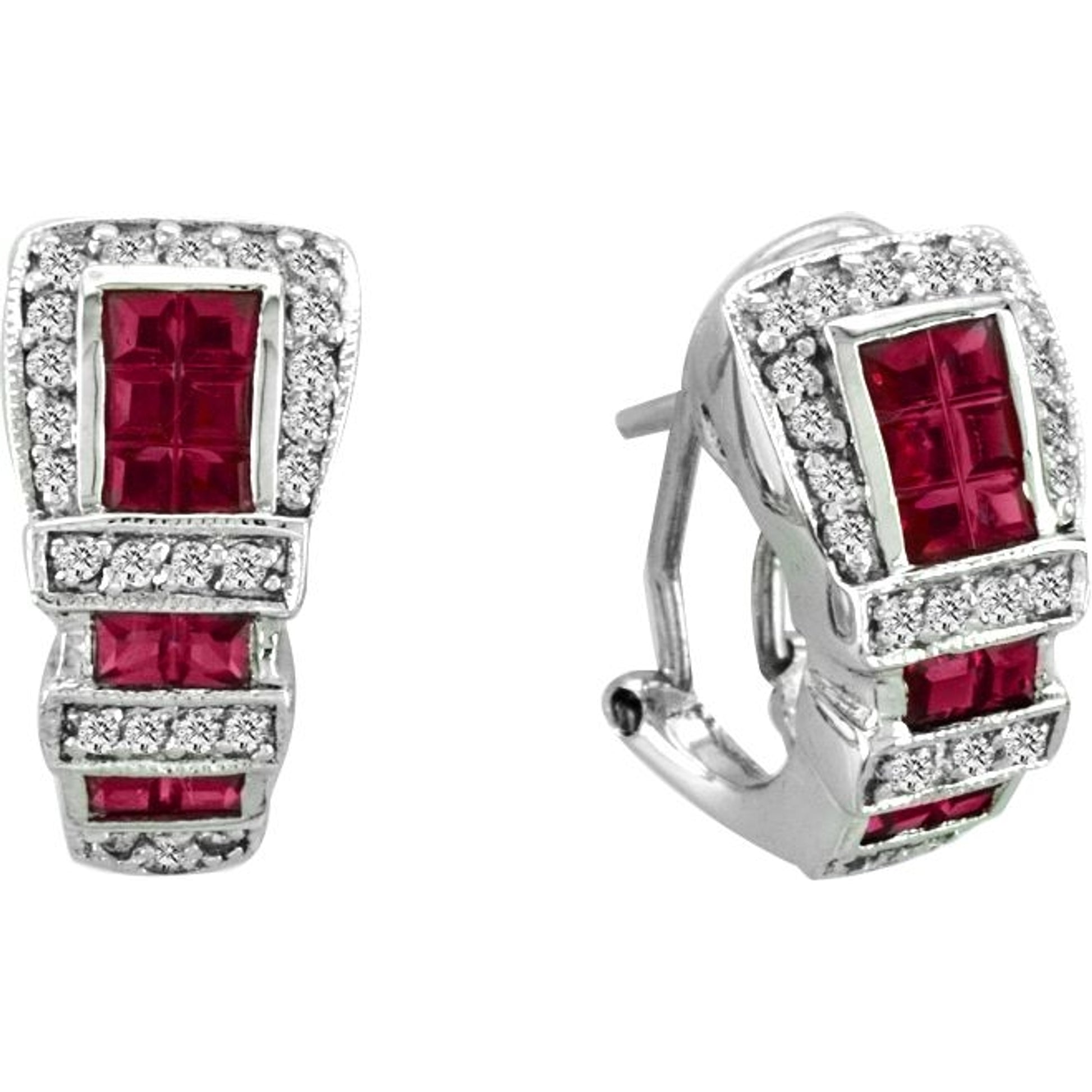 Kelly Herd Buckle Earrings