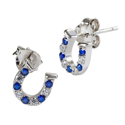 Kelly Herd Baby Horseshoe Earrings