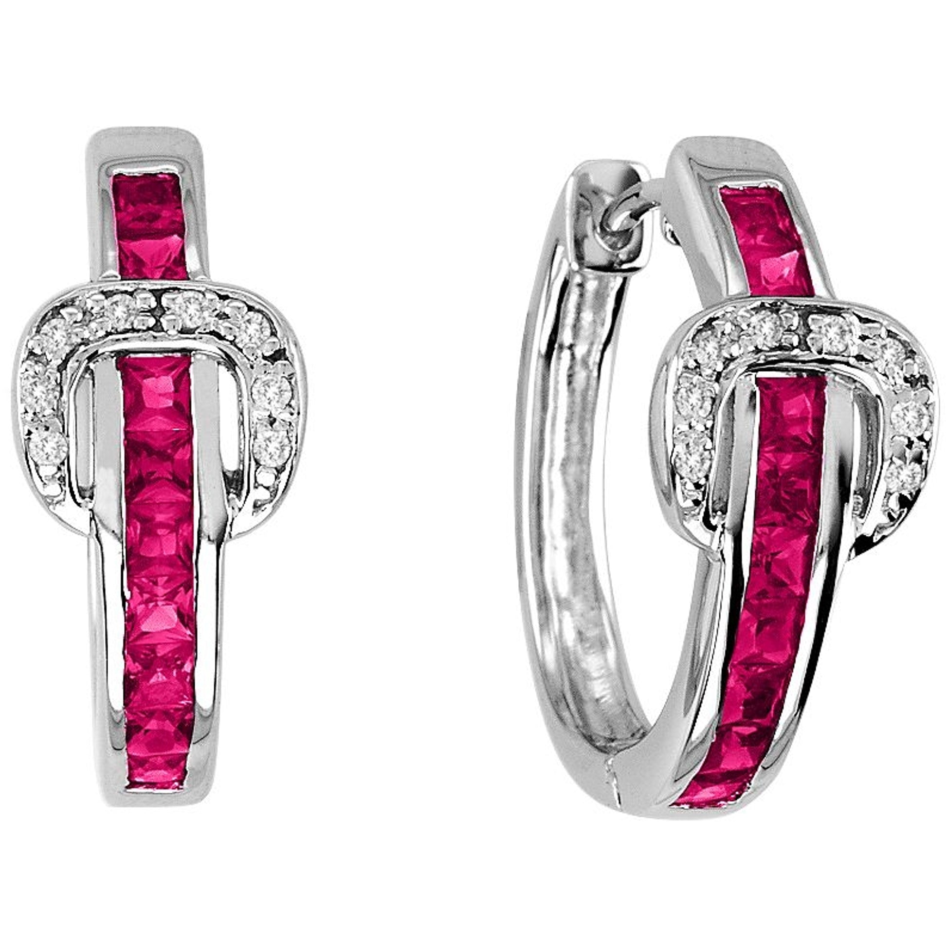 Kelly Herd Elegant Buckle Earrings
