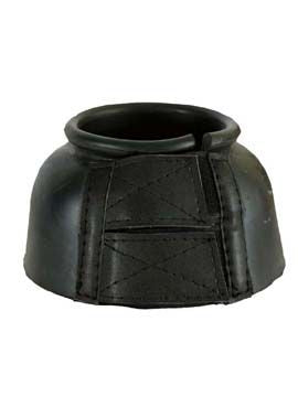 Basic Smooth Rubber Velcro Bell Boots