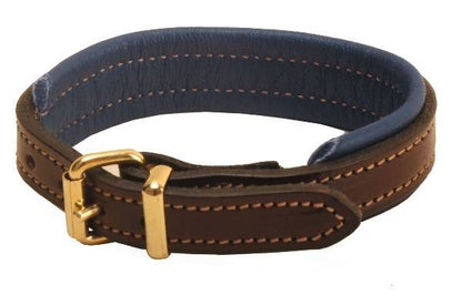 Tory 1/2In Padded Bracelet Brass Buckle 9In Blk