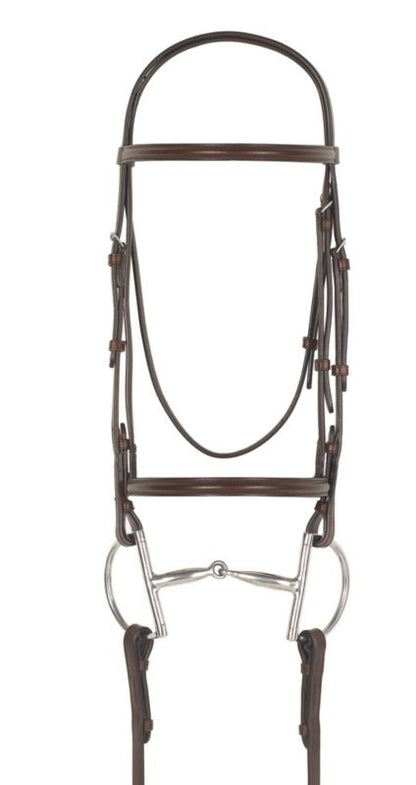 Camelot Plain Raised Snaffle Bridle