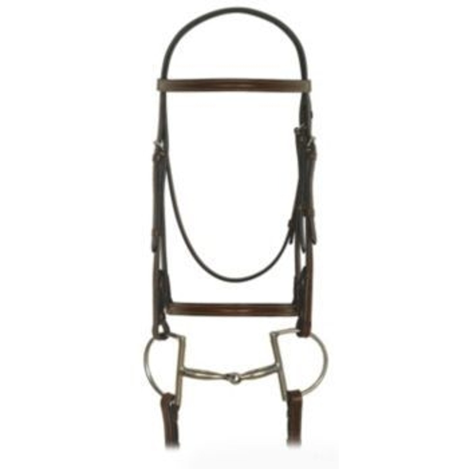 Camelot Gold Plain Raised Bridle
