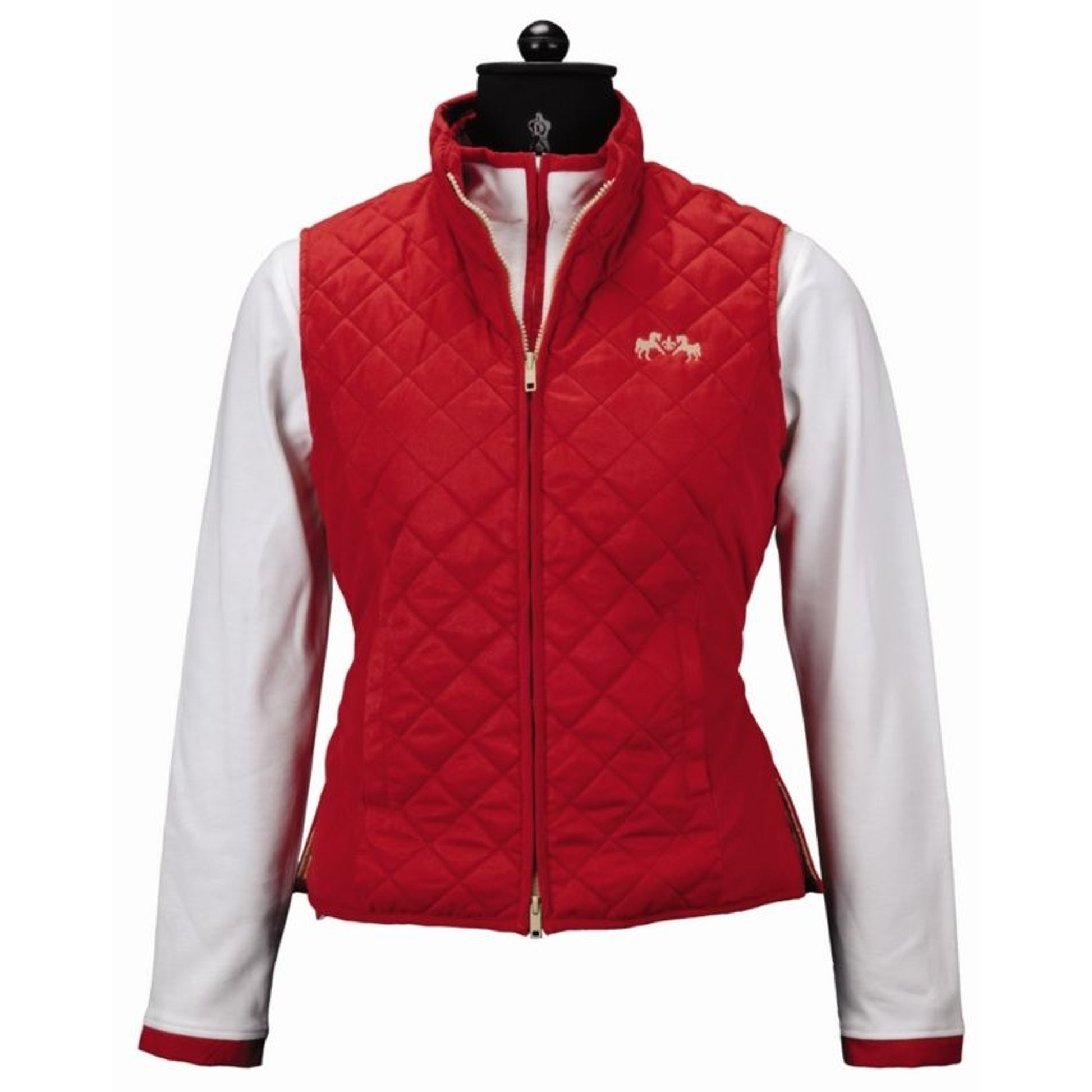 Equine Couture Spinnaker Micro Suede Vest