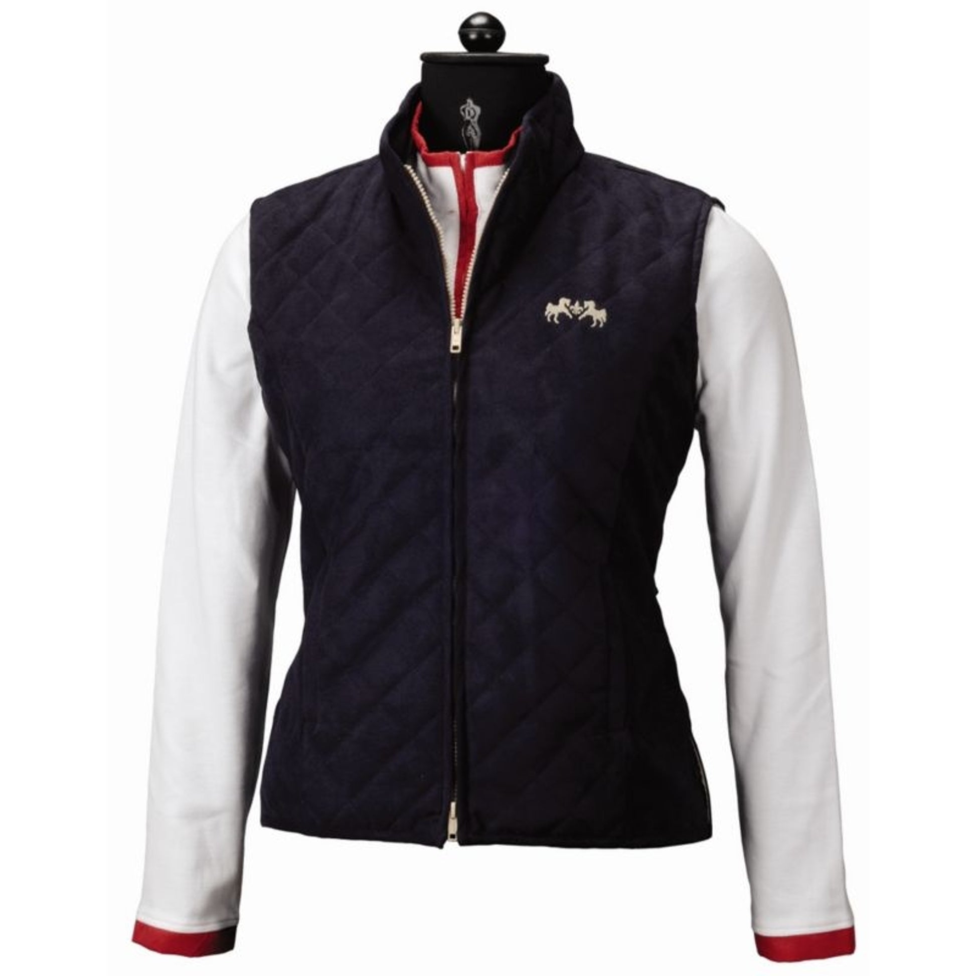 Equine Couture Spinnaker Micro Suede Vest