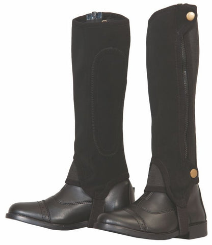 TuffRider Child Grippy Nubuck Half Chap