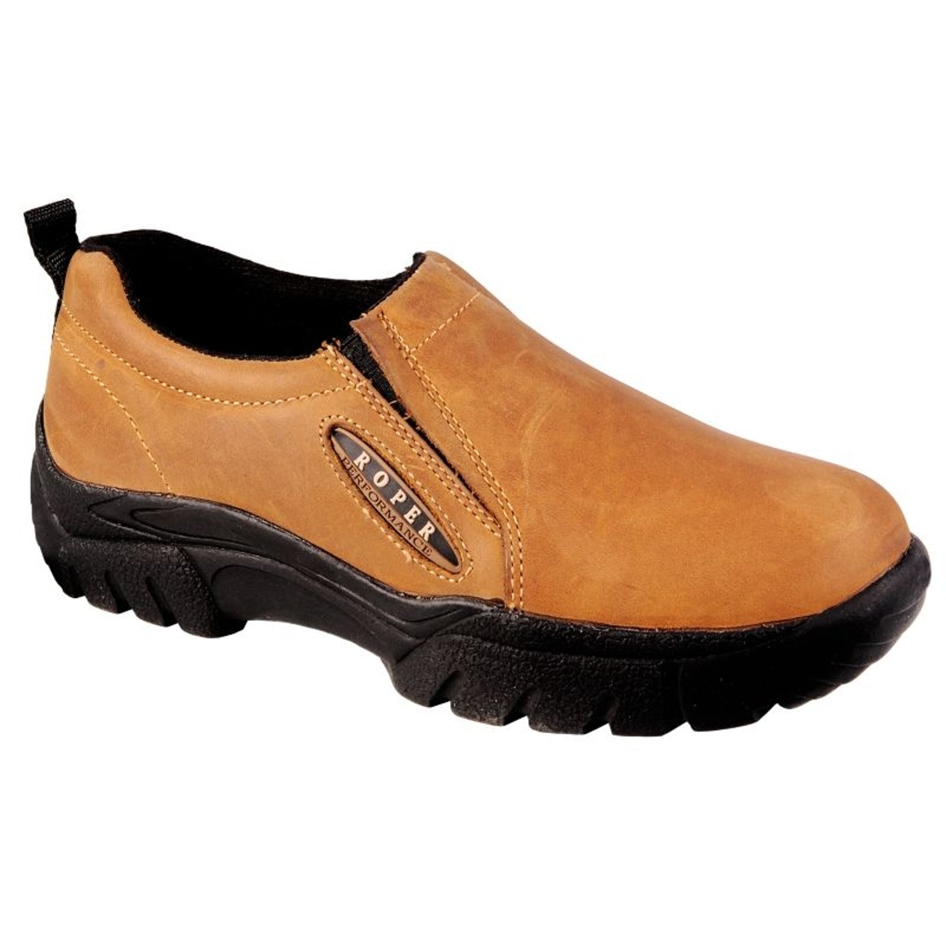 Roper Mens Oiled Leather Performance Slip On