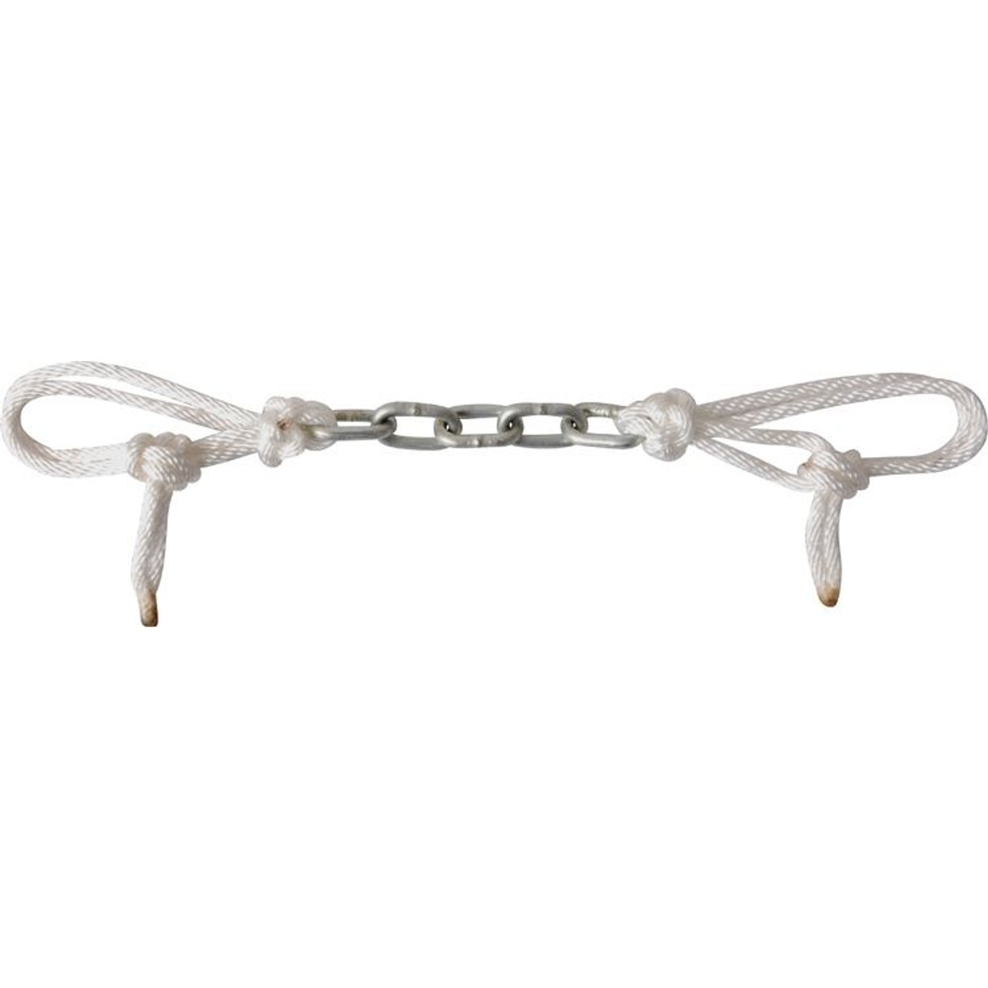 Classic Equine String Tie Chain Curb Strap