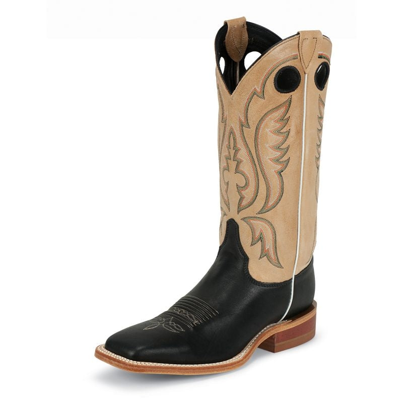 Justin Mens Bent Rail Sq Toe Boots