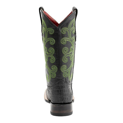 Ferrini Ladies Print Caiman Croc Boots