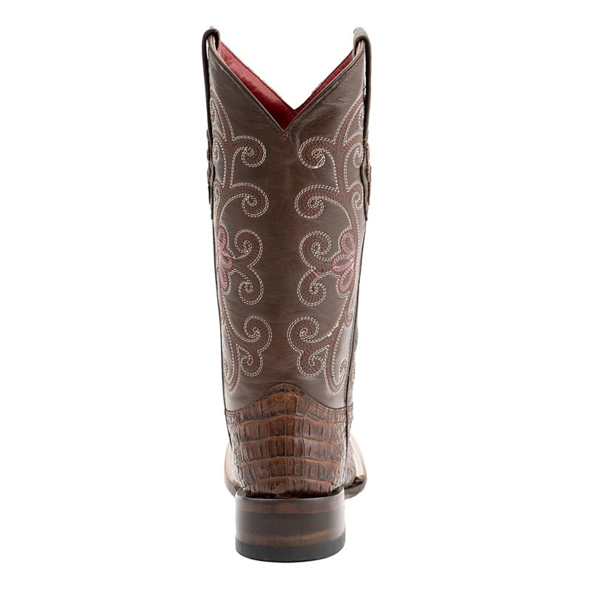 Ferrini Ladies Print Caiman Croc Boots