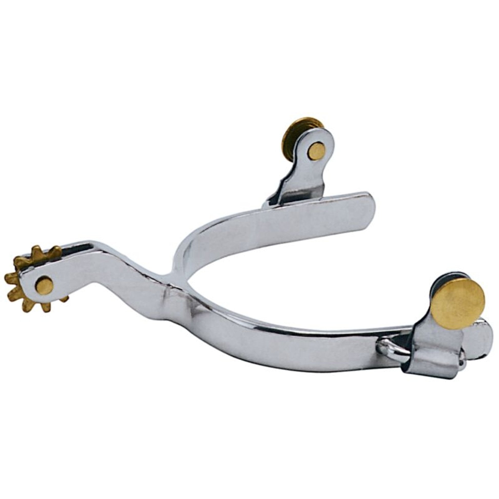 Weaver CP Mens Roping Spurs with Plain Band