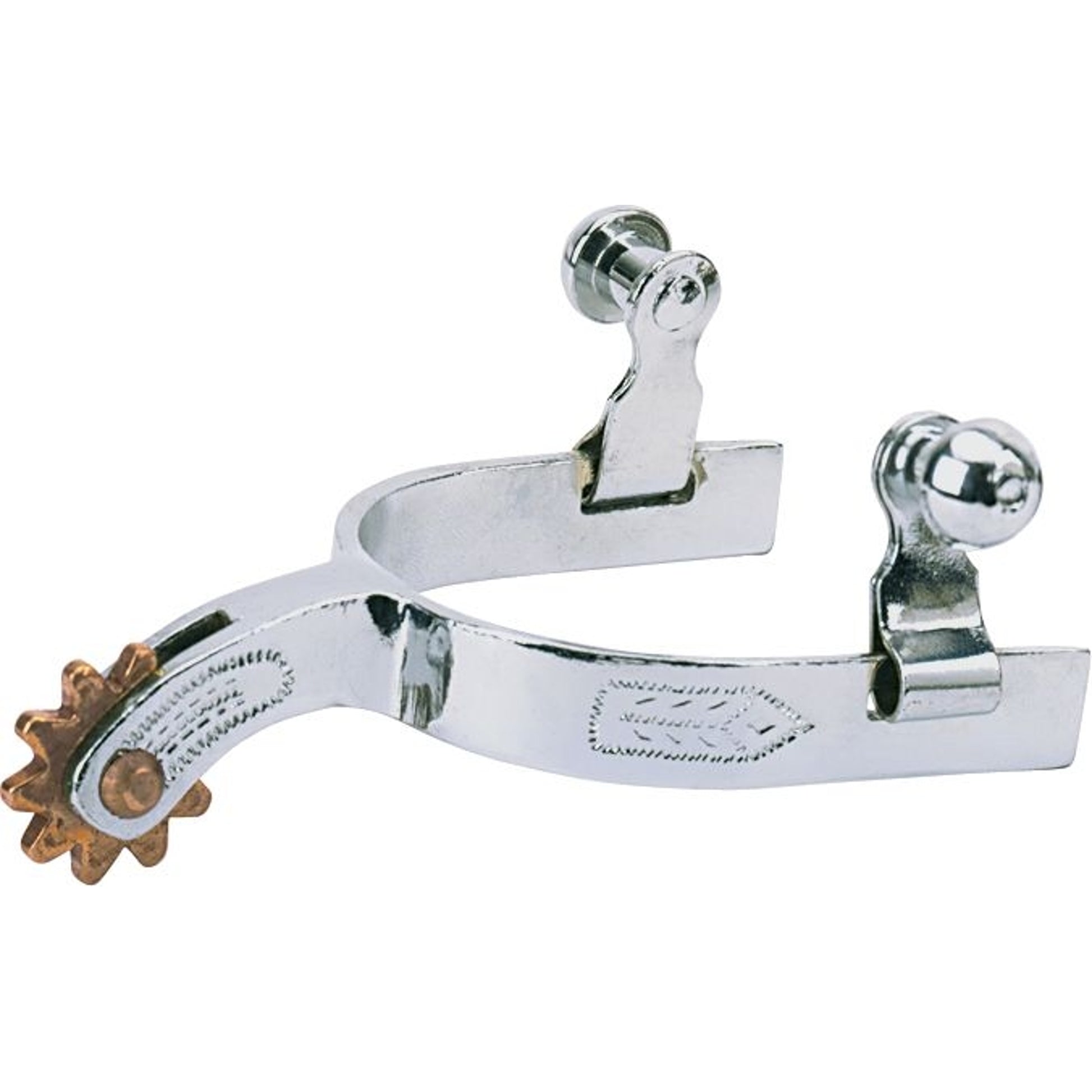 Weaver CP Childrens Spurs with Engraved Band