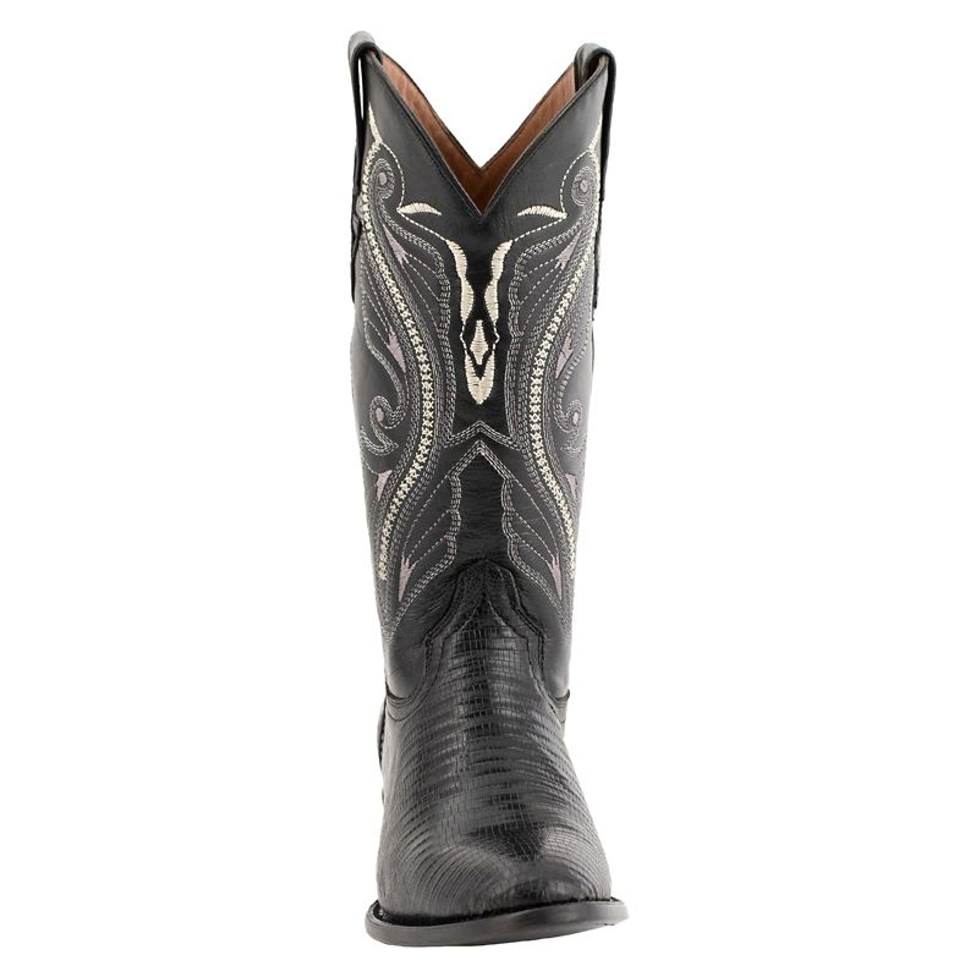 Ferrini Mens Teju Lizard Rnd Toe Boots