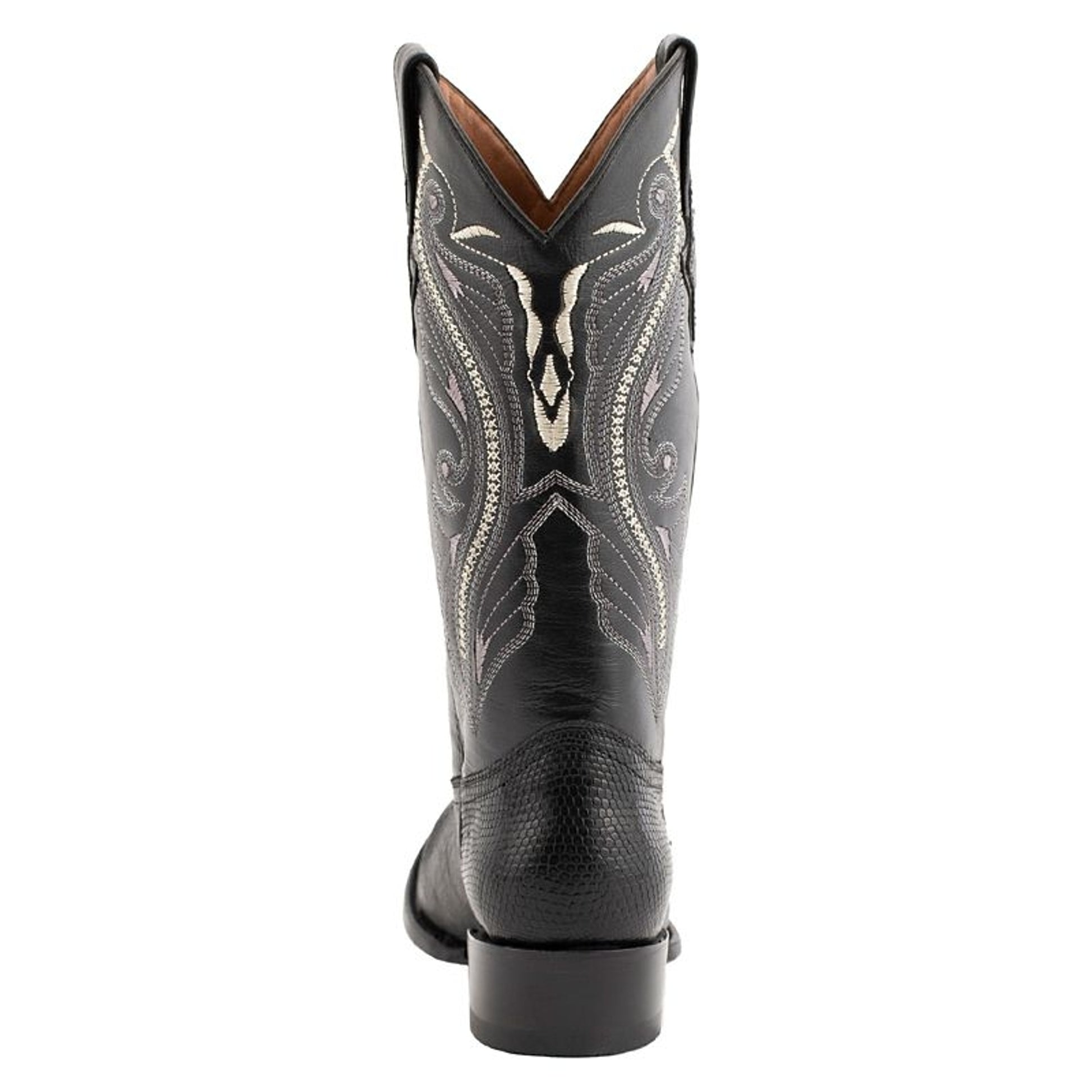 Ferrini Mens Teju Lizard Rnd Toe Boots