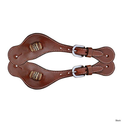 Turn-Two Laredo Shaped Spur Straps