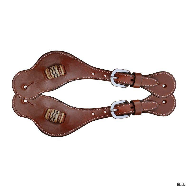 Turn-Two Laredo Shaped Spur Straps