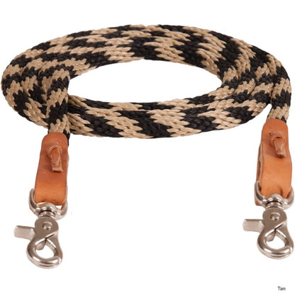Mustang Round Braided Trail Reins