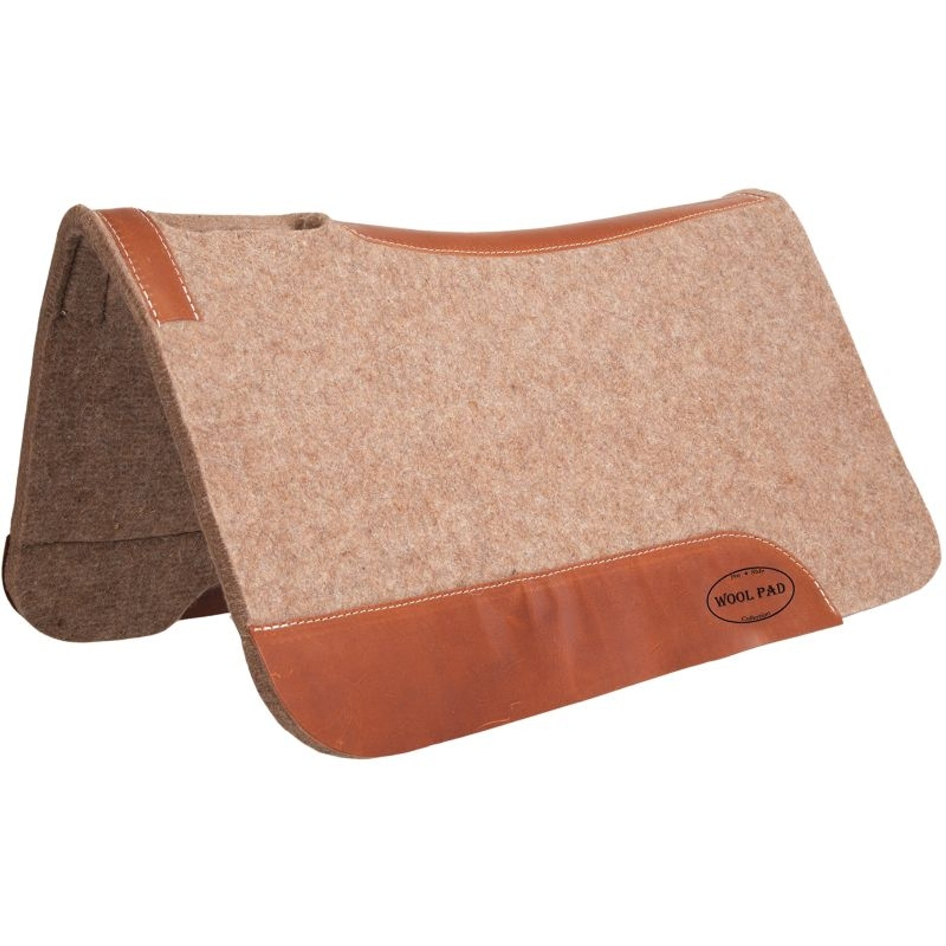 Mustang Tan Wool Contoured Pad