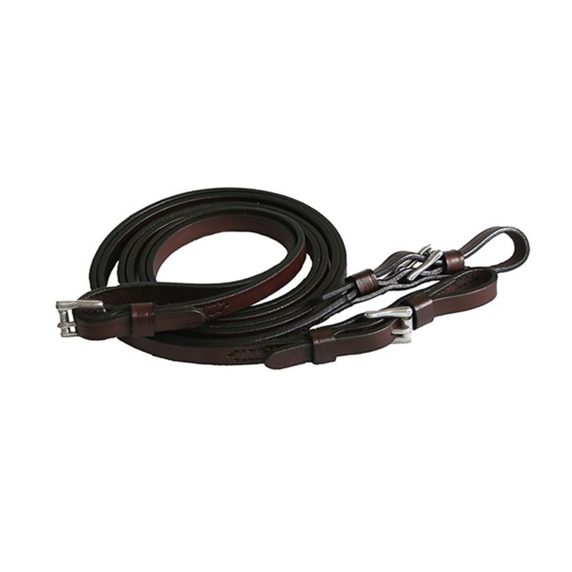 Tucker 1/2in Flat Walking Horse Reins with Brass