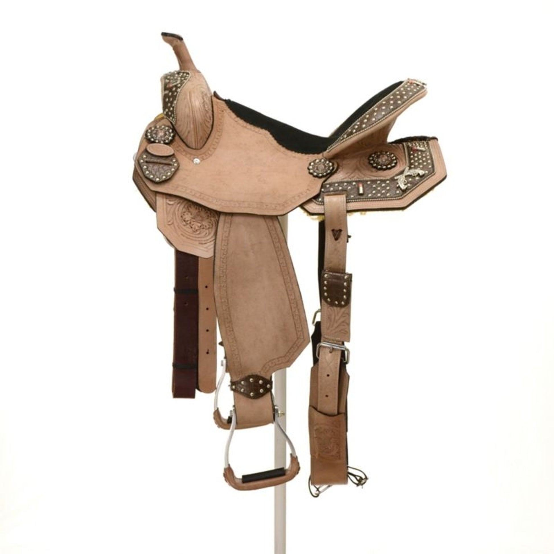 Silver Royal Pistol Annie Saddle Package